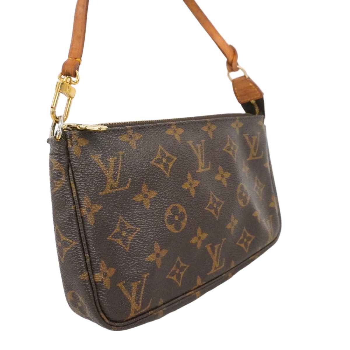 Louis Vuitton Pouch Monogram Pochette Brown — view 2