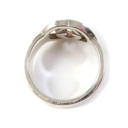 Gucci Sv925 Interlocking G Ring Ring / Accessories Silver /