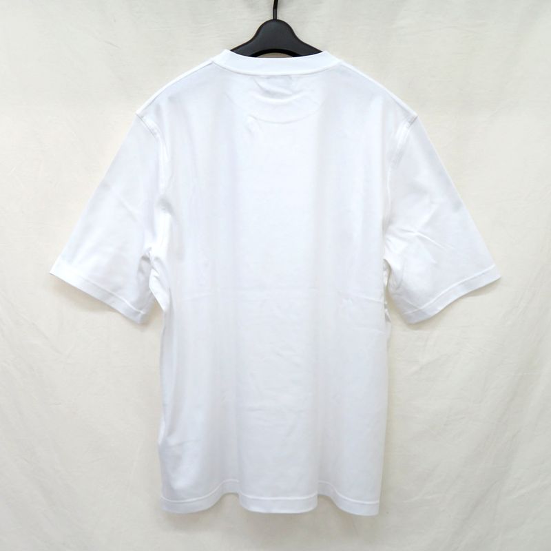 Hermes Short Sleeve T-shirt White L Size Fragments Equestres Blanc
