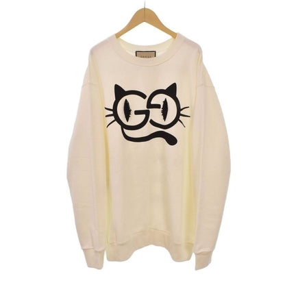 Gucci Cat Sweatshirt Trainer M White