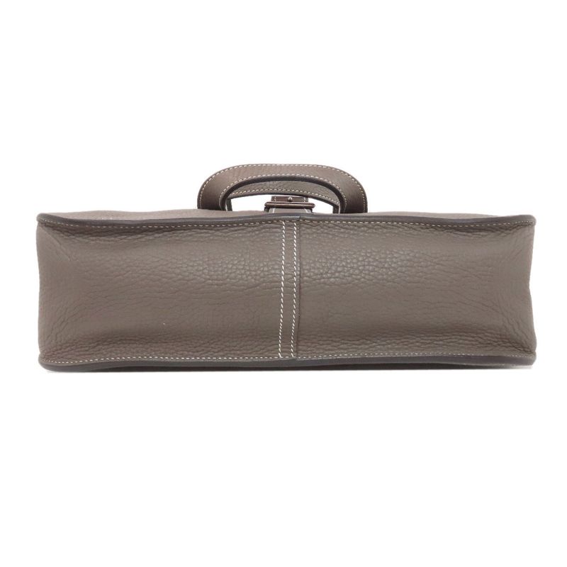 Hermes Arsan 31 Silver Hardware Handbag Taurillon Women