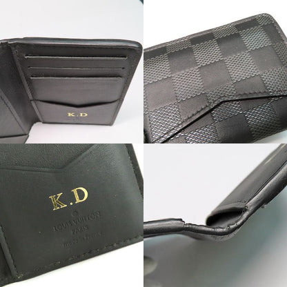 Louis Vuitton Organizer De Poche N60183 Damier Infini Black Card