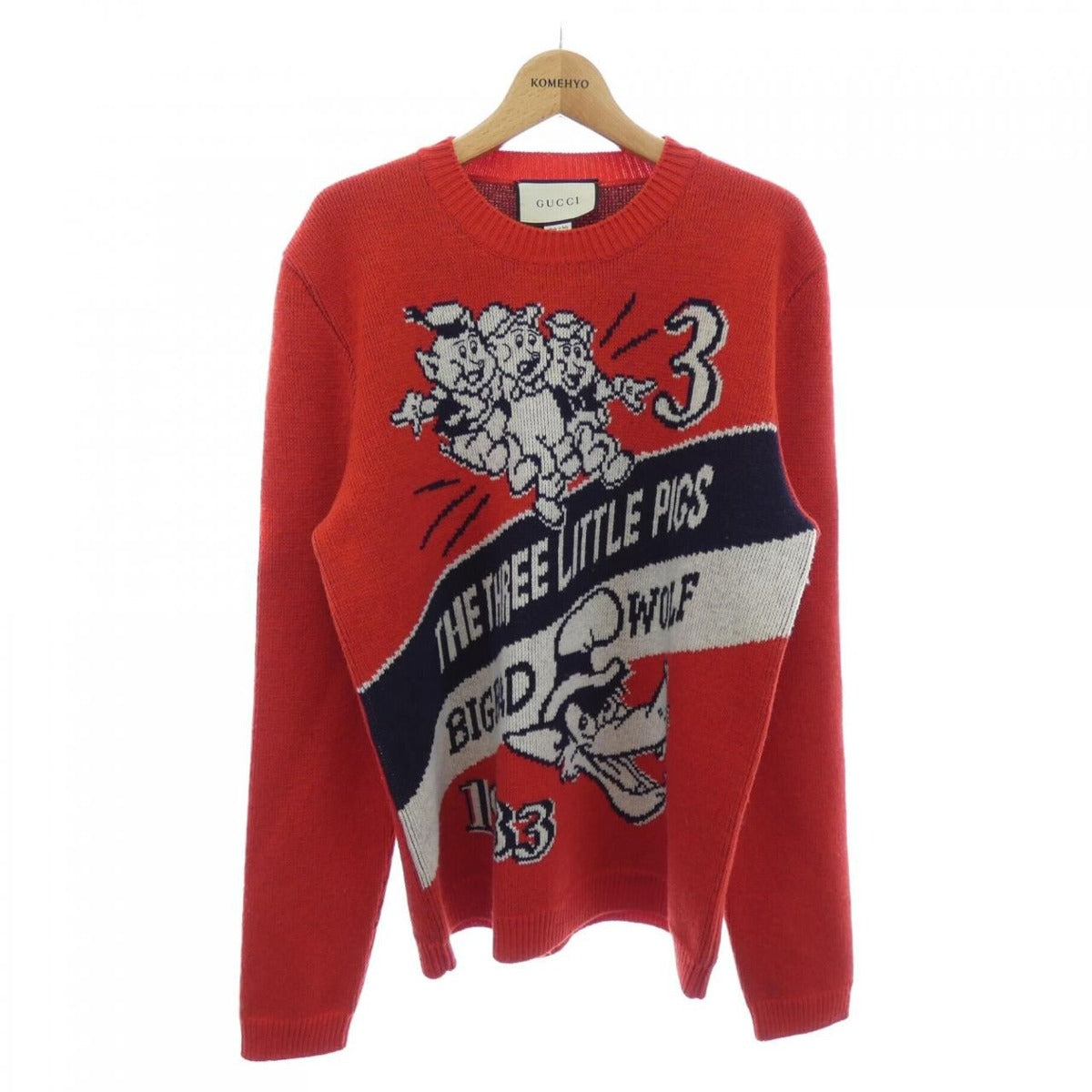 Gucci Knit Sweater Red