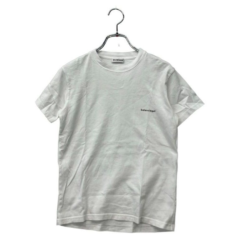 Balenciaga Short Sleeve T-Shirt Small Logo Cotton