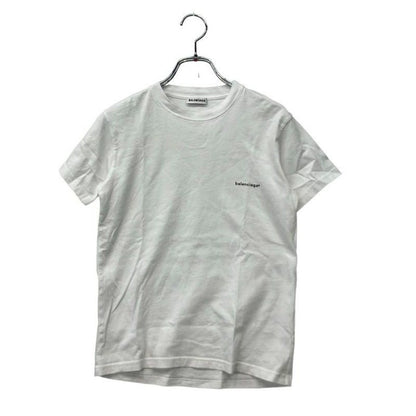 Balenciaga Short Sleeve T-Shirt Small Logo Cotton