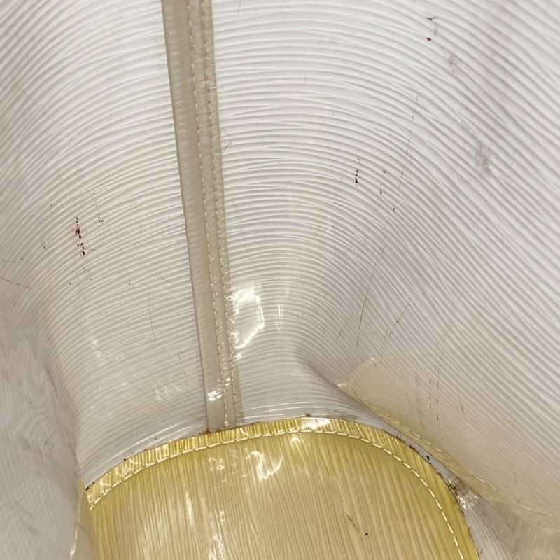 Louis Vuitton Handbag Epi Plage Mini Lagoon Bay M92263 White Women's