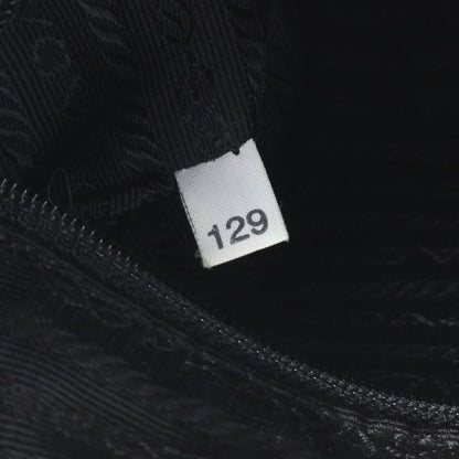 Prada Tessuto Nylon Triangle Logo Leather Shoulder Bag Crossbody Messenger