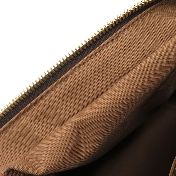 Louis Vuitton Boston Bag Carryall Monogram Canvas Monogram Gold Hardware Brown