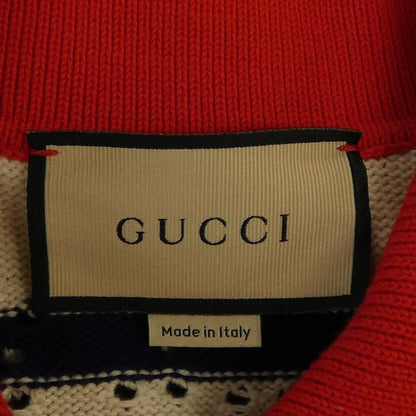 Gucci Dress Beige Transparency Red — view 4