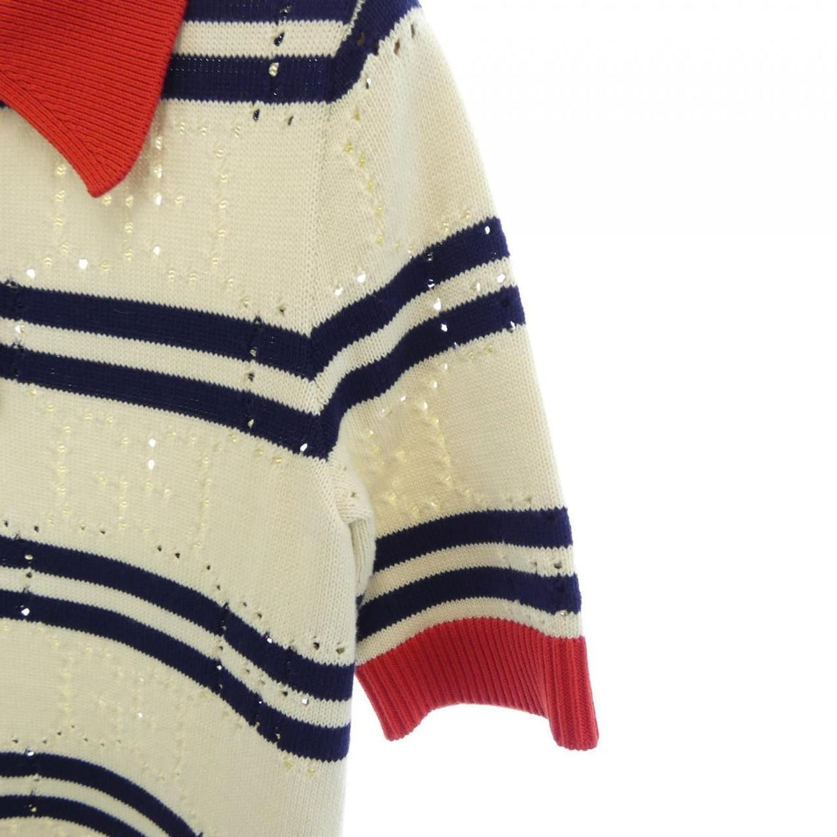 Gucci Dress Beige Transparency Red — view 6