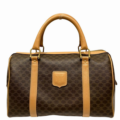 Celine Macadam Boston Bag Leather