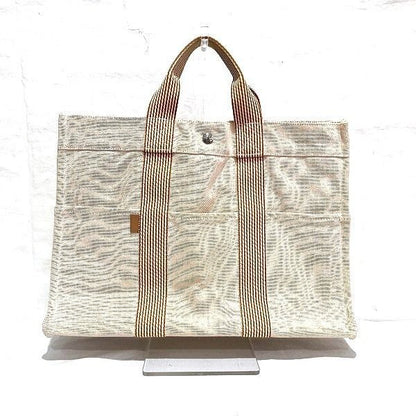 Hermes New Fourre Tout MM Canvas Tote