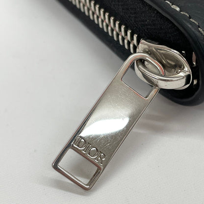 Dior Long Wallet Saddle Long Zip Wallet 2adbc315ykk_h00n Black