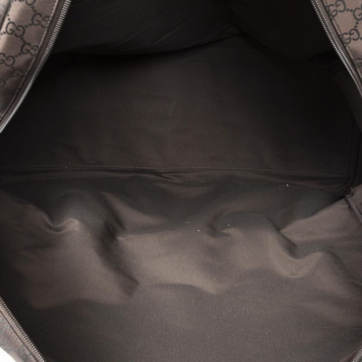 Gucci Large Carry All Duffel Brown GG Nylon Canvas — view 9