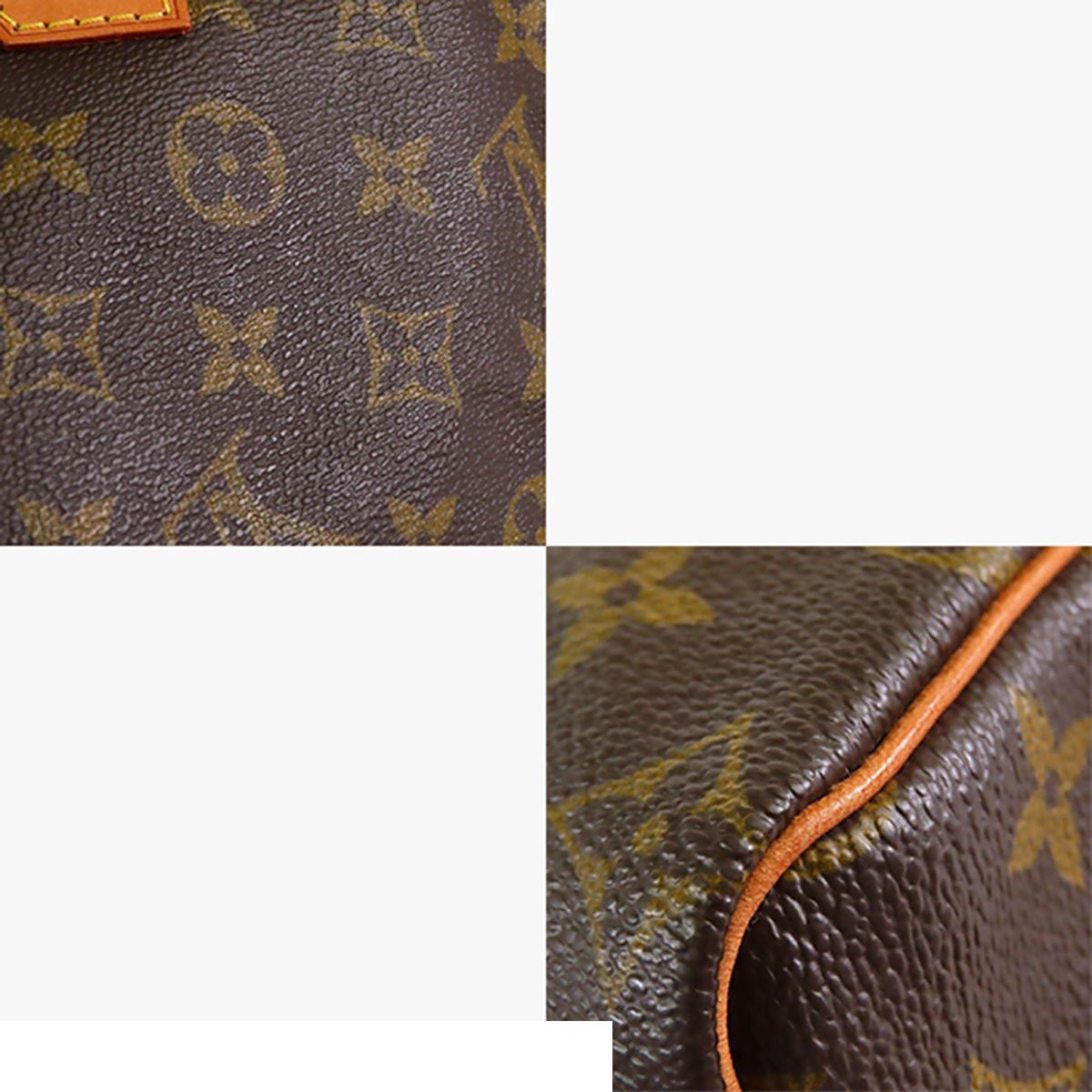 Louis Vuitton Speedy 25 Brown Monogram Canvas Mini Boston Bag — view 6