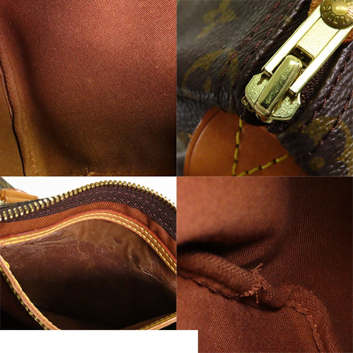 Louis Vuitton Speedy 25 Brown Monogram Canvas Mini Boston Bag — view 8