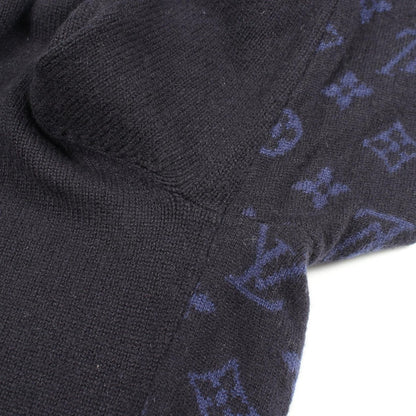 Louis Vuitton Knit Half and Monogram Cashmere Wool Sweater — view 7