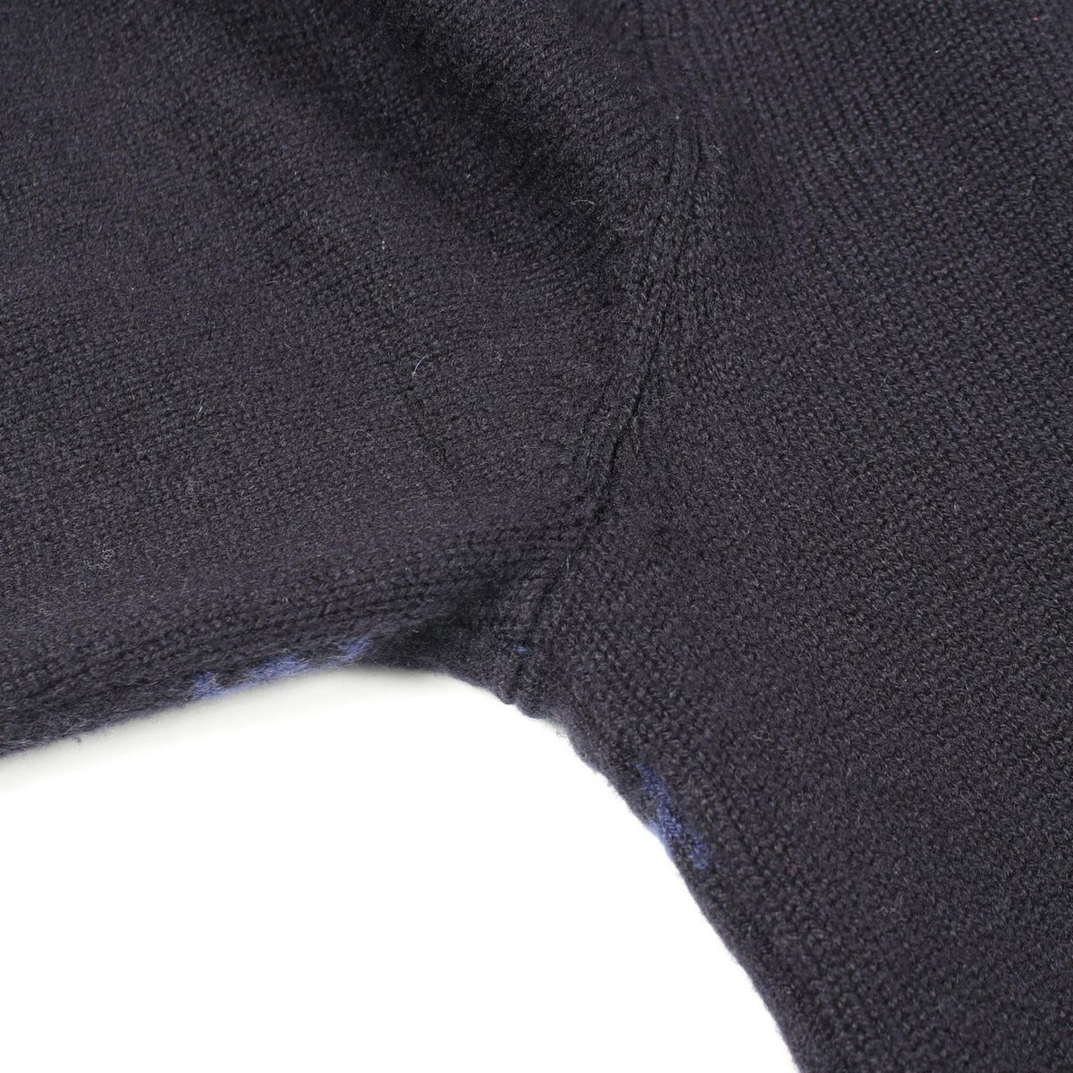 Louis Vuitton Knit Half and Monogram Cashmere Wool Sweater — view 8