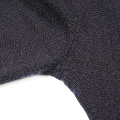 Louis Vuitton Knit Half and Monogram Cashmere Wool Sweater — view 8