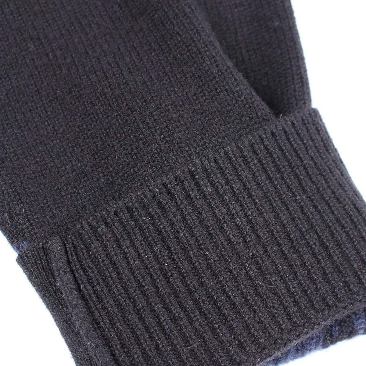 Louis Vuitton Knit Half and Monogram Cashmere Wool Sweater — view 9