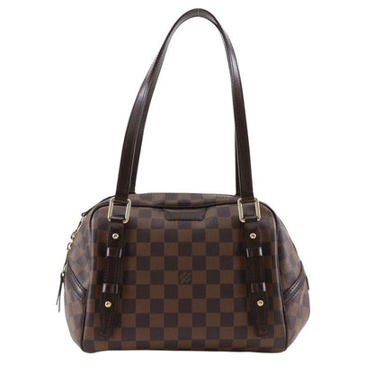 Louis Vuitton Rivington PM Damier Canvas Brown Du4150 Tote Bag