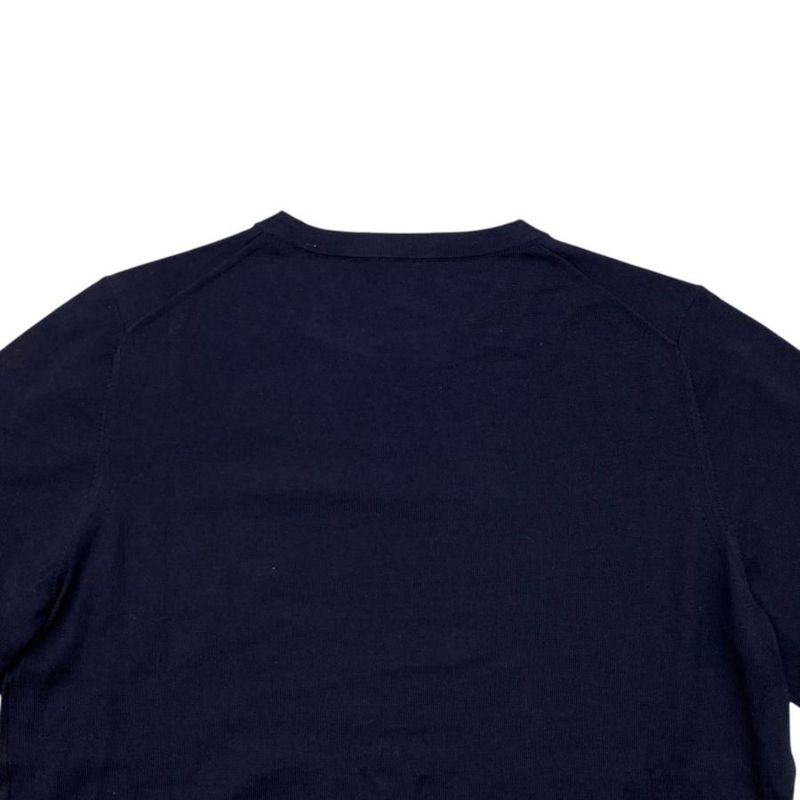 Loewe Sweater Wool Knit D3179470un Size M Navy Loewe