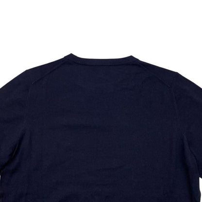 Loewe Sweater Wool Knit D3179470un Size M Navy Loewe