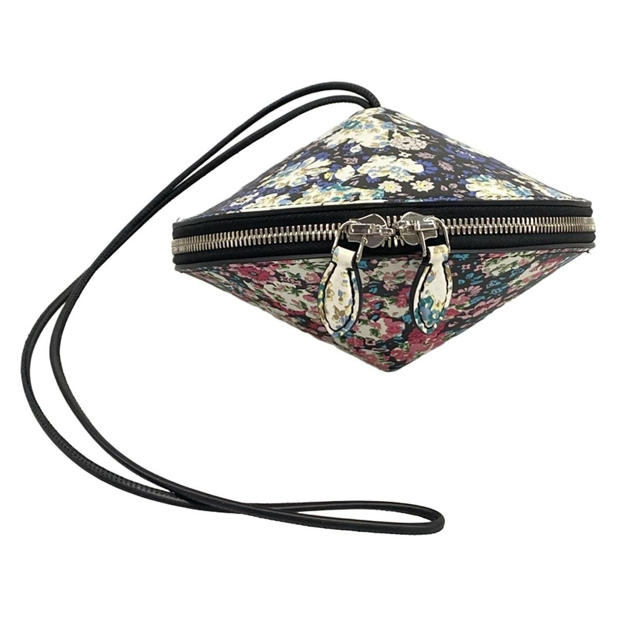 Louis Vuitton Shoulder Bag Tupi Noir Black Multi Leather Cowhide