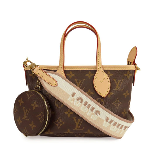 Louis Vuitton Neverfull BB Brown Monogram Canvas 2-Way Shoulder Bag