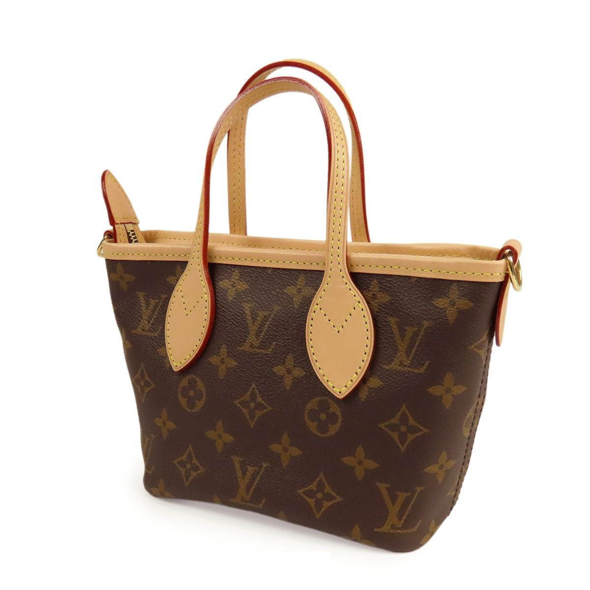 Louis Vuitton Neverfull BB Brown Monogram Canvas 2-Way Shoulder Bag — view 2