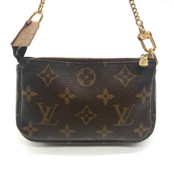 Louis Vuitton Monogram Mini Chain Hand Pouch