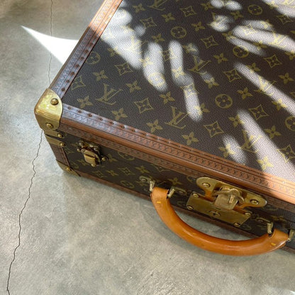 Louis Vuitton ⑤ M21325 Bisten 60 M21325 Trunk Monogram Unisex Brown FREE