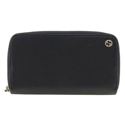 Gucci Interlocking 509644 Leather Unisex Long Wallet
