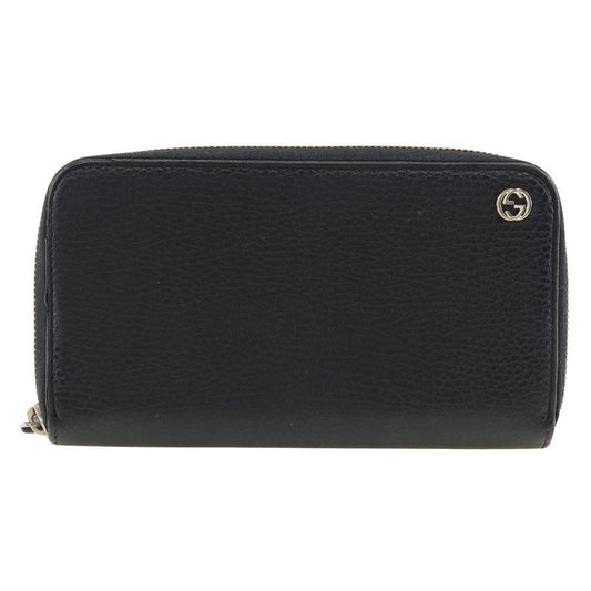 Gucci Interlocking 509644 Leather Unisex Long Wallet