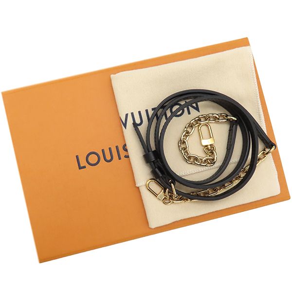 Louis Vuitton Shoulder Bag Pochette Trunk Vertical Epi Leather Black Gold