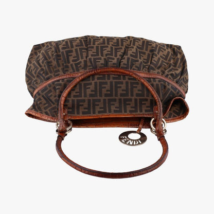 Fendi Zucca Print Brown And Multicolor Canvas 8bh1862373-8bh186-zy4-089