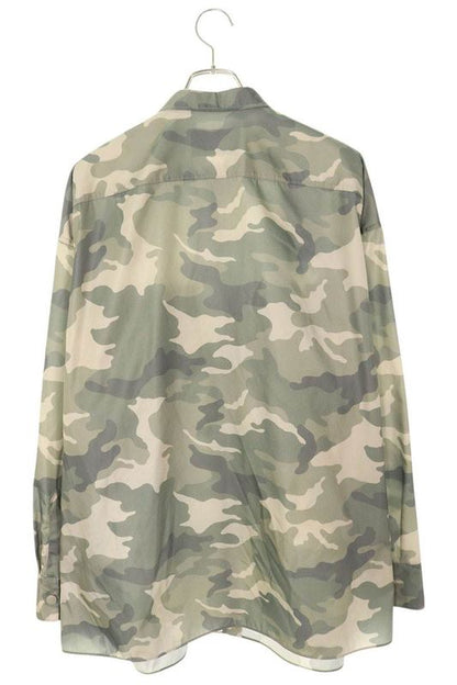 Prada Sc773 S232 143M Camouflage Pattern Nylon Blouson With Logo Plate Men's M