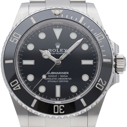 Rolex Submariner Watch Box SS Black Oh Polished