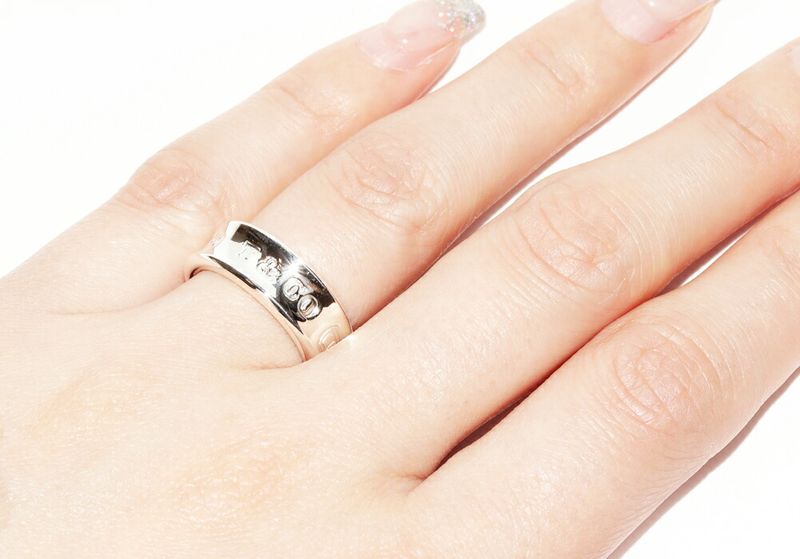 Tiffany & Co Ring SV 1837ring Medium Width 7mm (028in)