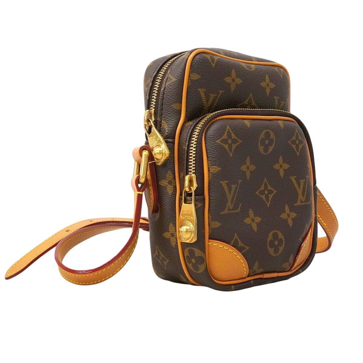 Louis Vuitton Shoulder Bag Monogram Amazon Brown — view 2