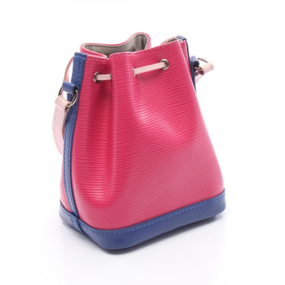 Louis Vuitton Shoulder Bag Nano Noe Fuchsia Leather — view 2