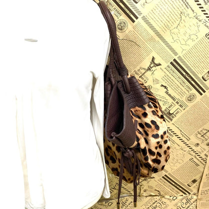 Dolce & Gabbana Tote Leopa Calf Hair Travel — view 3