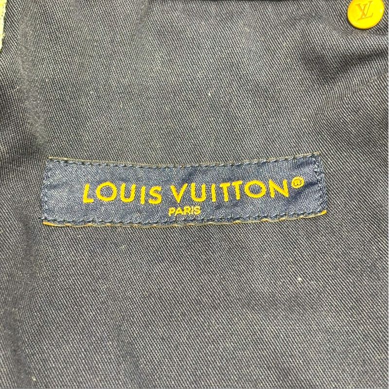Louis Vuitton Ca36929 Monogram Carpenter Denim Pants Men's Blue W30