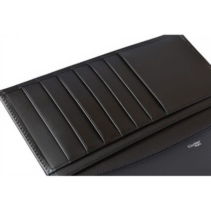 Cartier Wallet Billfold Leather Pasha Black Silver — view 10
