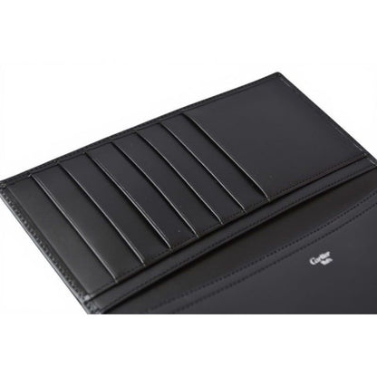 Cartier Wallet Billfold Leather Pasha Black Silver — view 6