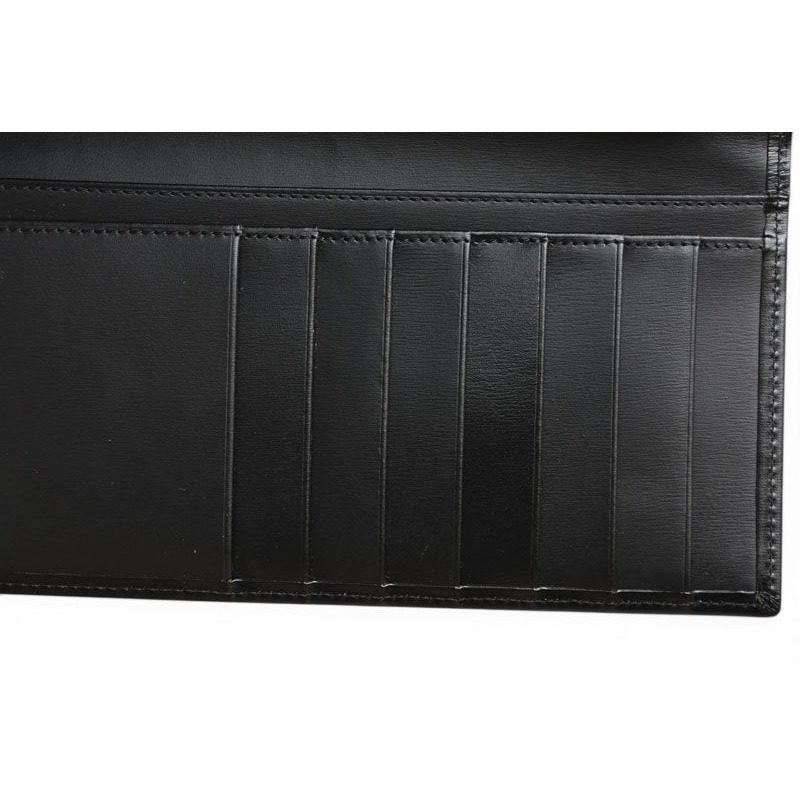 Cartier Wallet Billfold Leather Pasha Black Silver — view 7