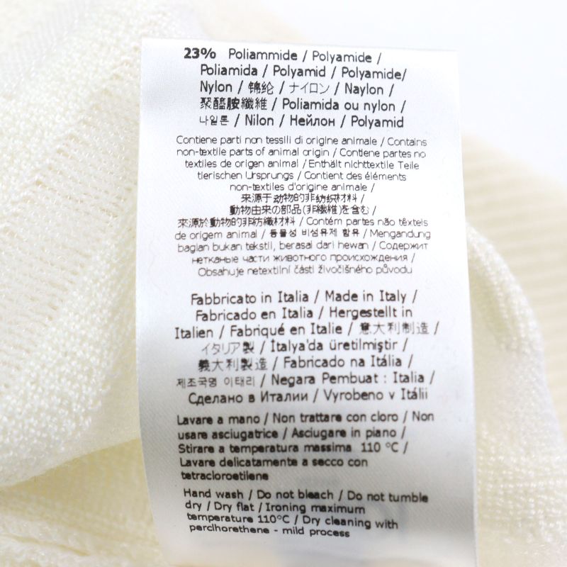 Fendi X MARC Jacobs Fendi X MARC Jacobs 22SS Fzx131 Wool Logo Crew Neck Mesh