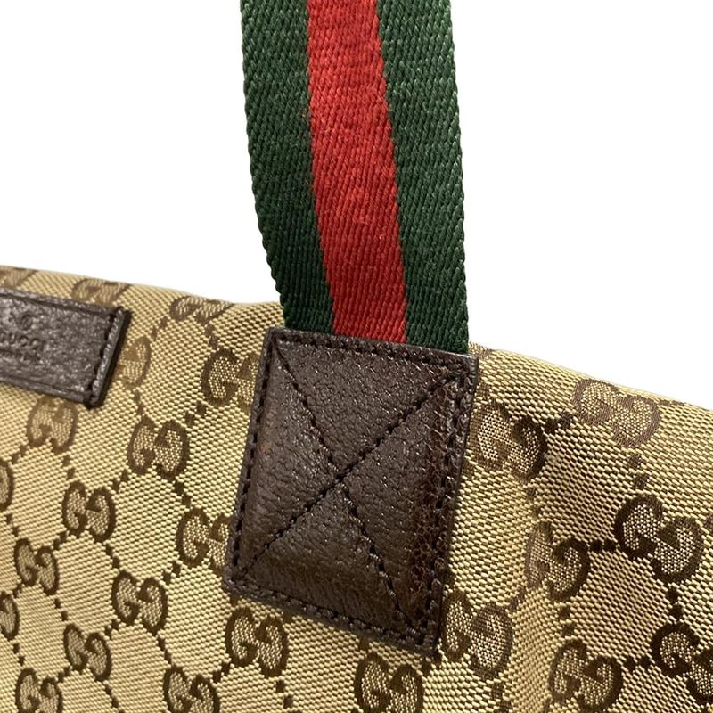 Gucci Boston Bag GG Patternsherry (web) 153240 Dark Brown X Beige X Multi Main
