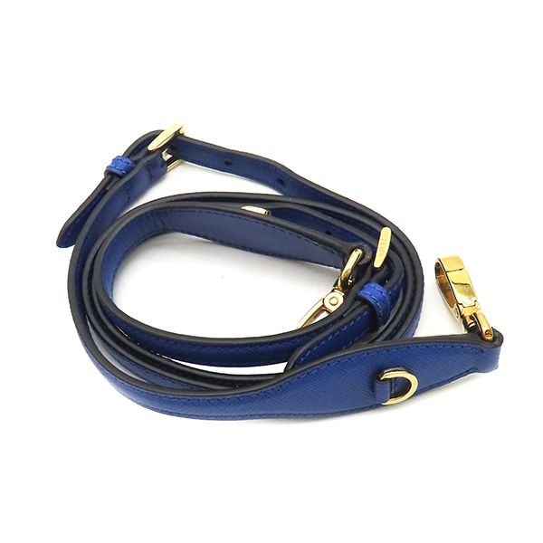 Prada 2way Bag Saffiano Odette 2way Bag Saffianoleather Blue Goldhardware Blue