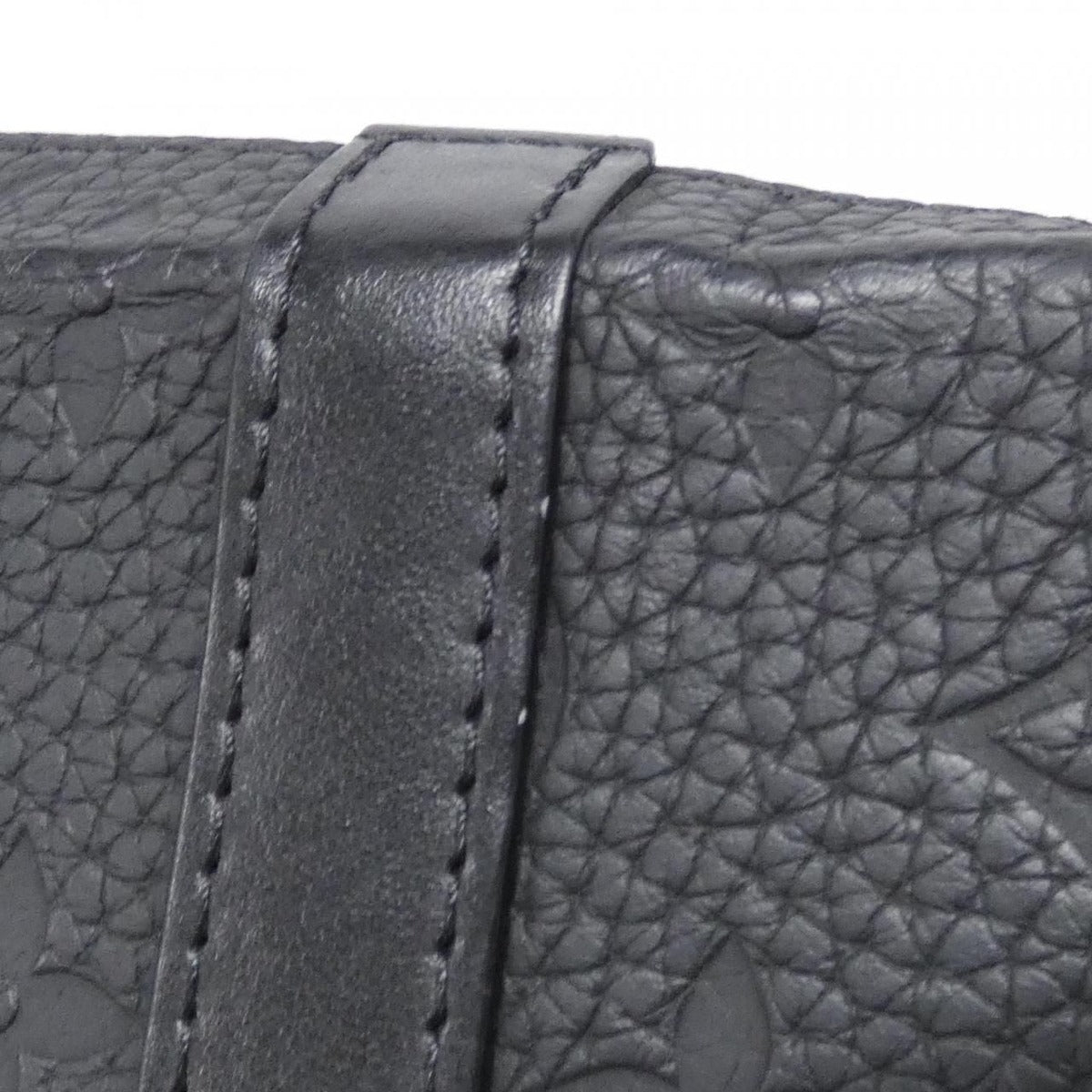 Louis Vuitton Taurillon Monogram Soft Trunk Wallet Shoulder Bag — view 3